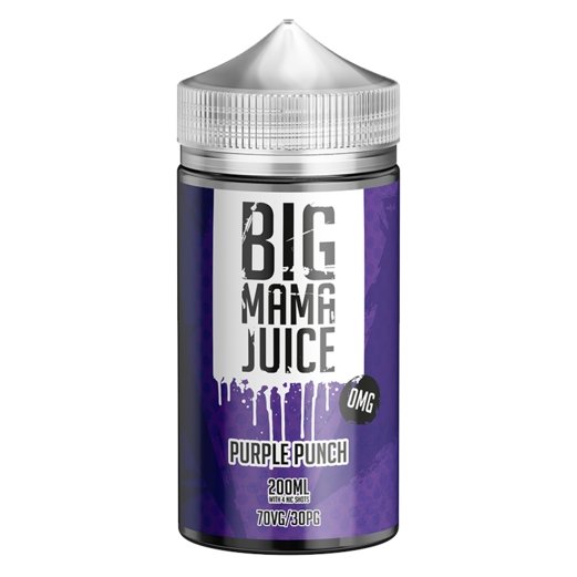 Big Mama Juice 200ml Shortfill - Wolfvapes.co.uk-Purple Punch