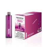 Big One Crystal 4000 Disposable Vape Pod - Wolfvapes.co.uk-Strawberry Grape