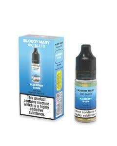 Bloody Mary Nic Salt 10ml - Box of 10 - Wolfvapes.co.uk-Blueberry Bubblegum