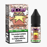 Boom Nic Salts 10ml E-liquids - Box of 10 - Wolfvapes.co.uk-Creamy Tobacco