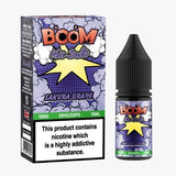 Boom Nic Salts 10ml E-liquids - Box of 10 - Wolfvapes.co.uk-Sakura Grape