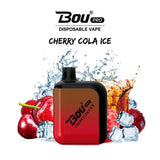 Bou Pro 7000 Puffs Disposable Vape Pod - Box of 10 - Wolfvapes.co.uk-Cherry Cola Ice