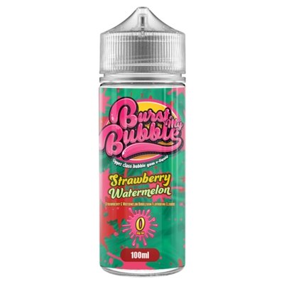 Brust My Bubble 100ml Shortfill - Wolfvapes.co.uk-Strawberry Watermelon