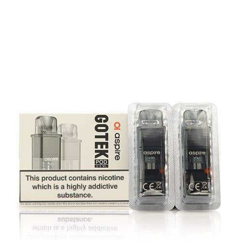buy Aspire - Gotek Replacement Pods - 2pack at Wolfvapes.co.uk