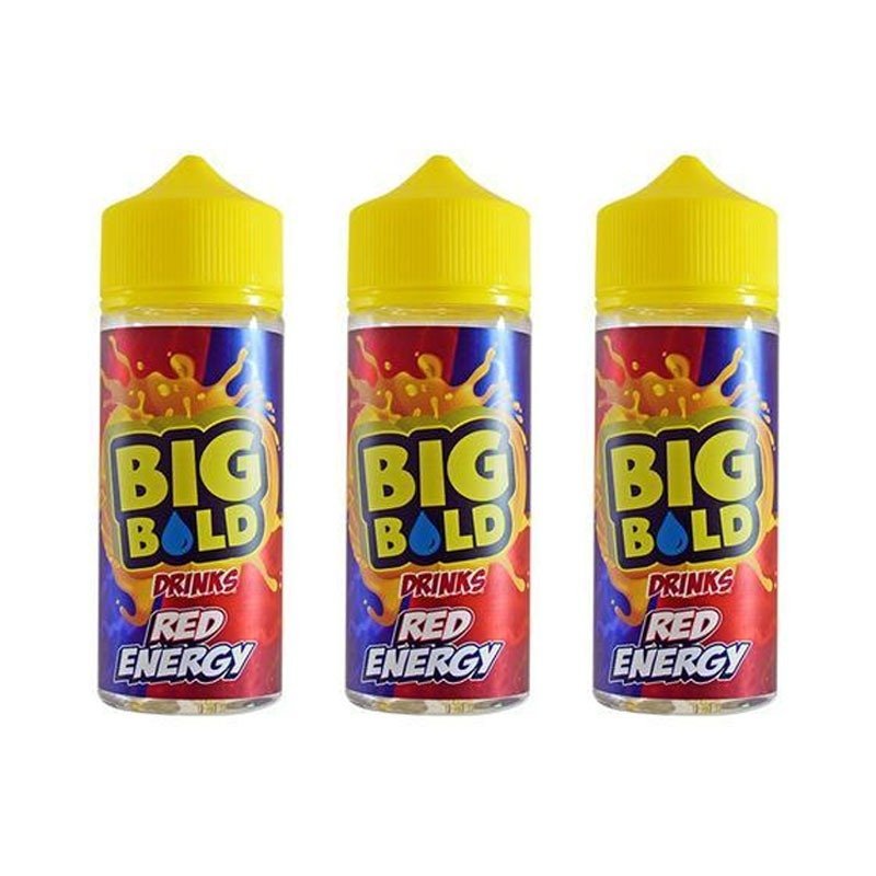 buy Big Bold Drinks Red Energy 100ML Shortfill at Wolfvapes.co.uk