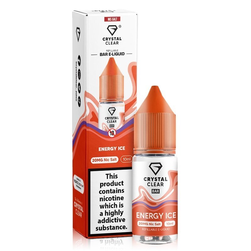 buy Crystal Clear Nic Salts 10ml - Pack of 10 at Wolfvapes.co.uk