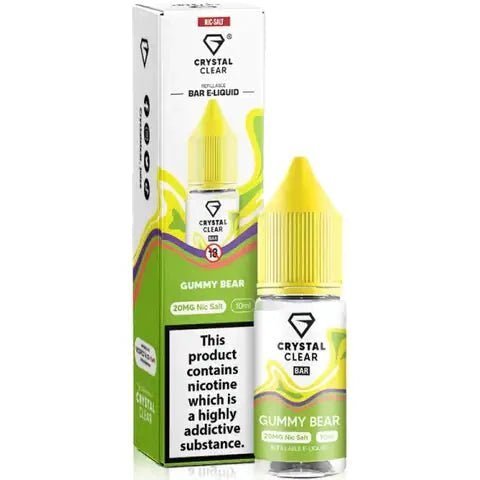 buy Crystal Clear Nic Salts 10ml - Pack of 10 at Wolfvapes.co.uk