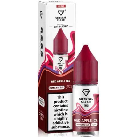 buy Crystal Clear Nic Salts 10ml - Pack of 10 at Wolfvapes.co.uk