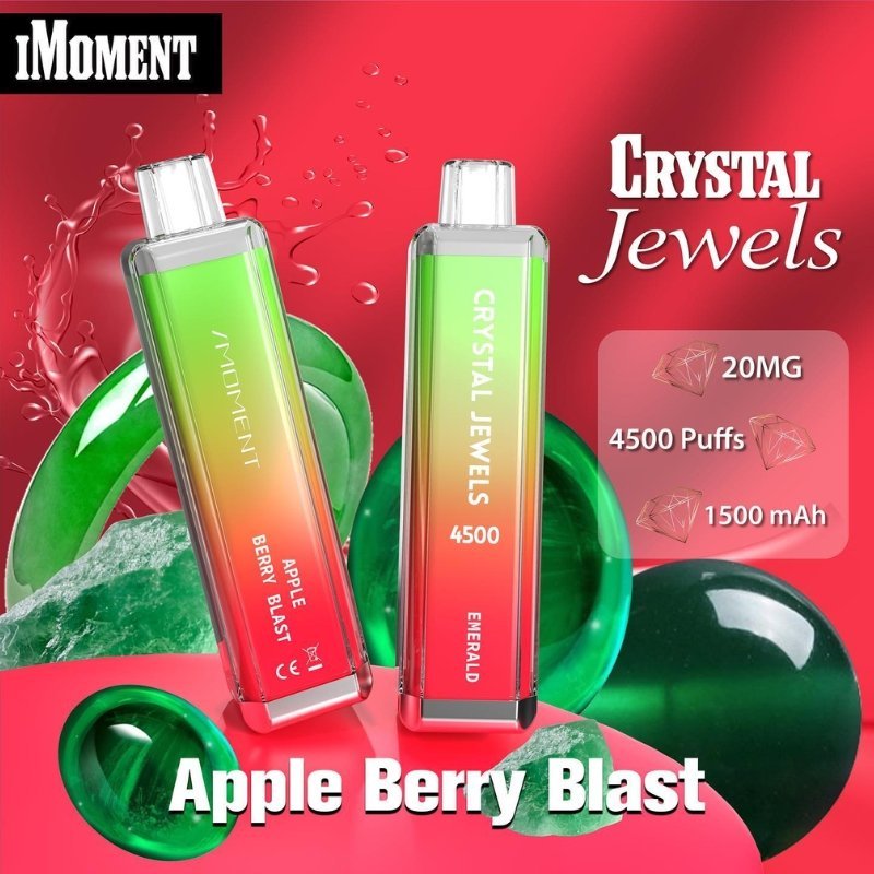 buy Crystal Jewels 4500 Disposable Vape Pod Puff Bar Device at Wolfvapes.co.uk