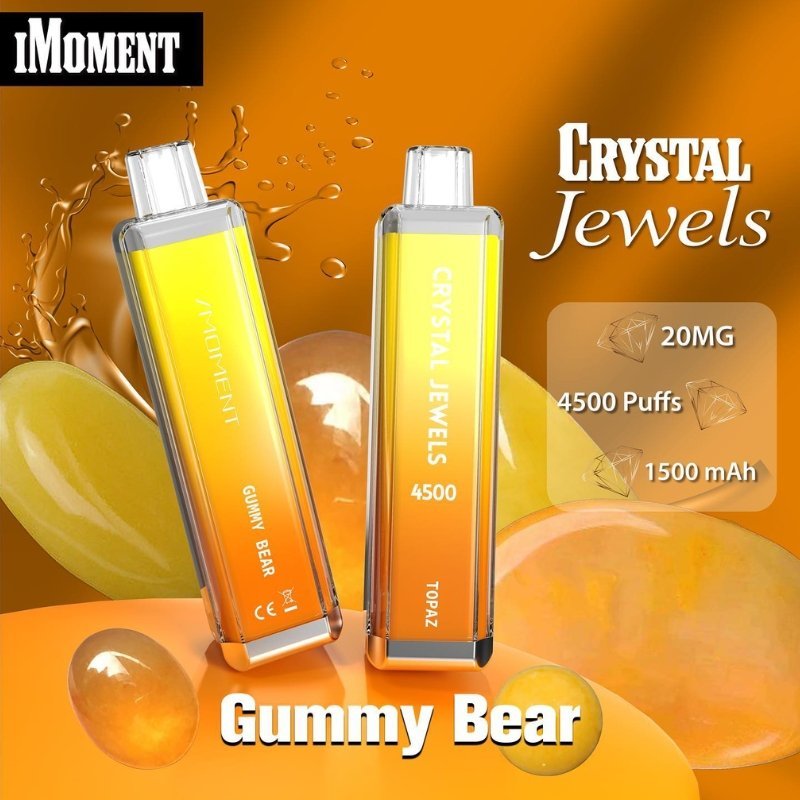 buy Crystal Jewels 4500 Disposable Vape Pod Puff Bar Device at Wolfvapes.co.uk