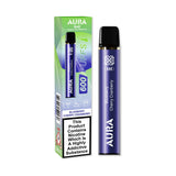 buy Crystal Prime Aura Bar 600 Puff Disposable Vape at Wolfvapes.co.uk