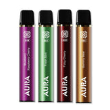 buy Crystal Prime Aura Bar 600 Puffs Vape Pod Kit - Box of 10 at Wolfvapes.co.uk