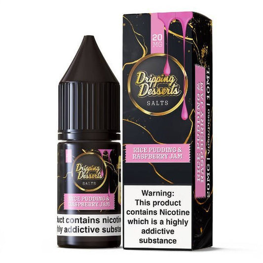 buy Dripping Dessert Nic Salts 10ml - Box of 10 at Wolfvapes.co.uk
