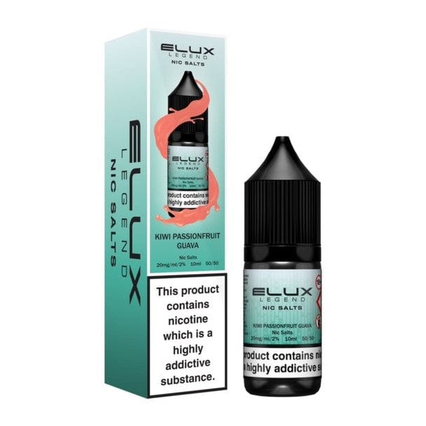 buy Elux Legend Nic Salts - 10ml E - liquids - Box of 10 at Wolfvapes.co.uk