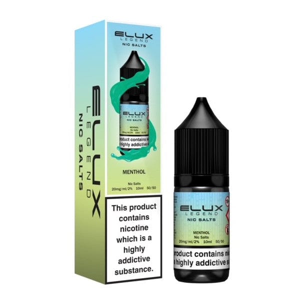 buy Elux Legend Nic Salts - 10ml E - liquids - Box of 10 at Wolfvapes.co.uk