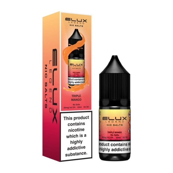 buy Elux Legend Nic Salts - 10ml E - liquids - Box of 10 at Wolfvapes.co.uk