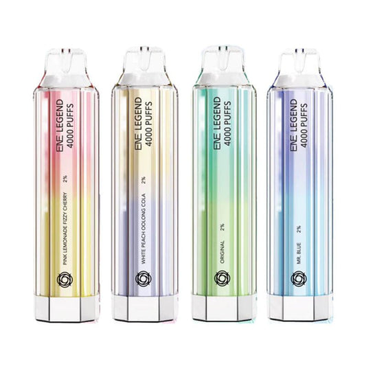 buy ENE Crystal Legend 4000 Disposable Vape Puff Bar Device at Wolfvapes.co.uk