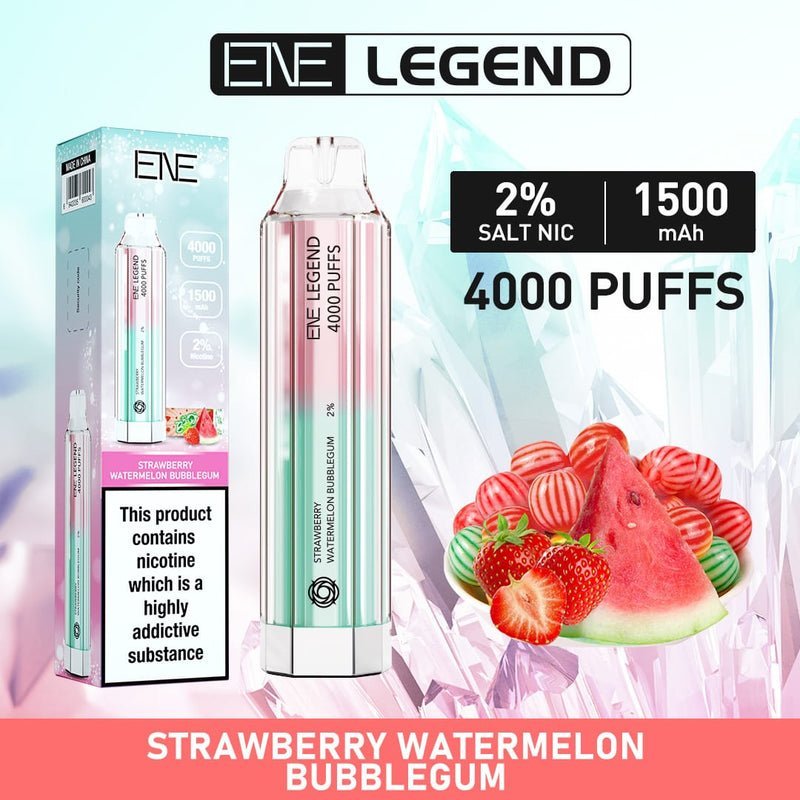 buy ENE Crystal Legend 4000 Disposable Vape Puff Bar Device at Wolfvapes.co.uk
