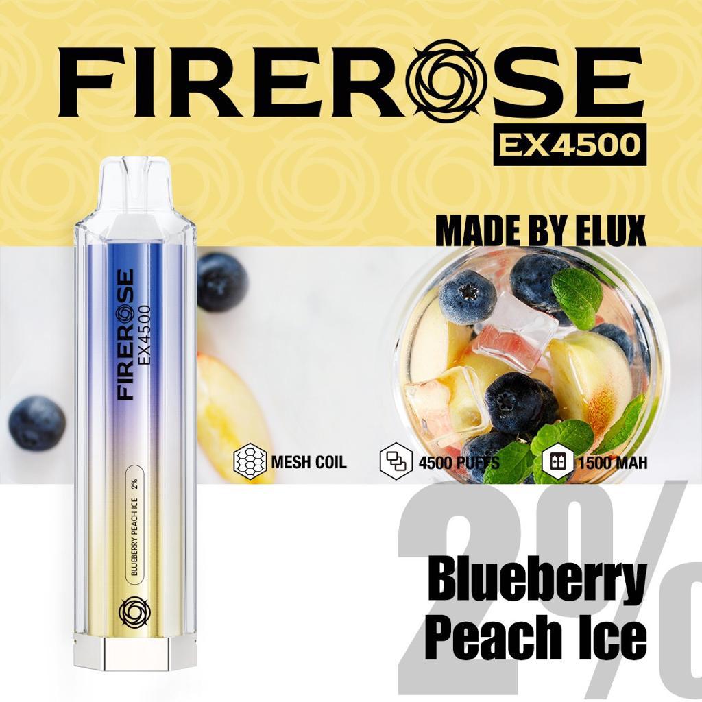 buy Firerose EX4500 Prefilled Vape Kit at Wolfvapes.co.uk