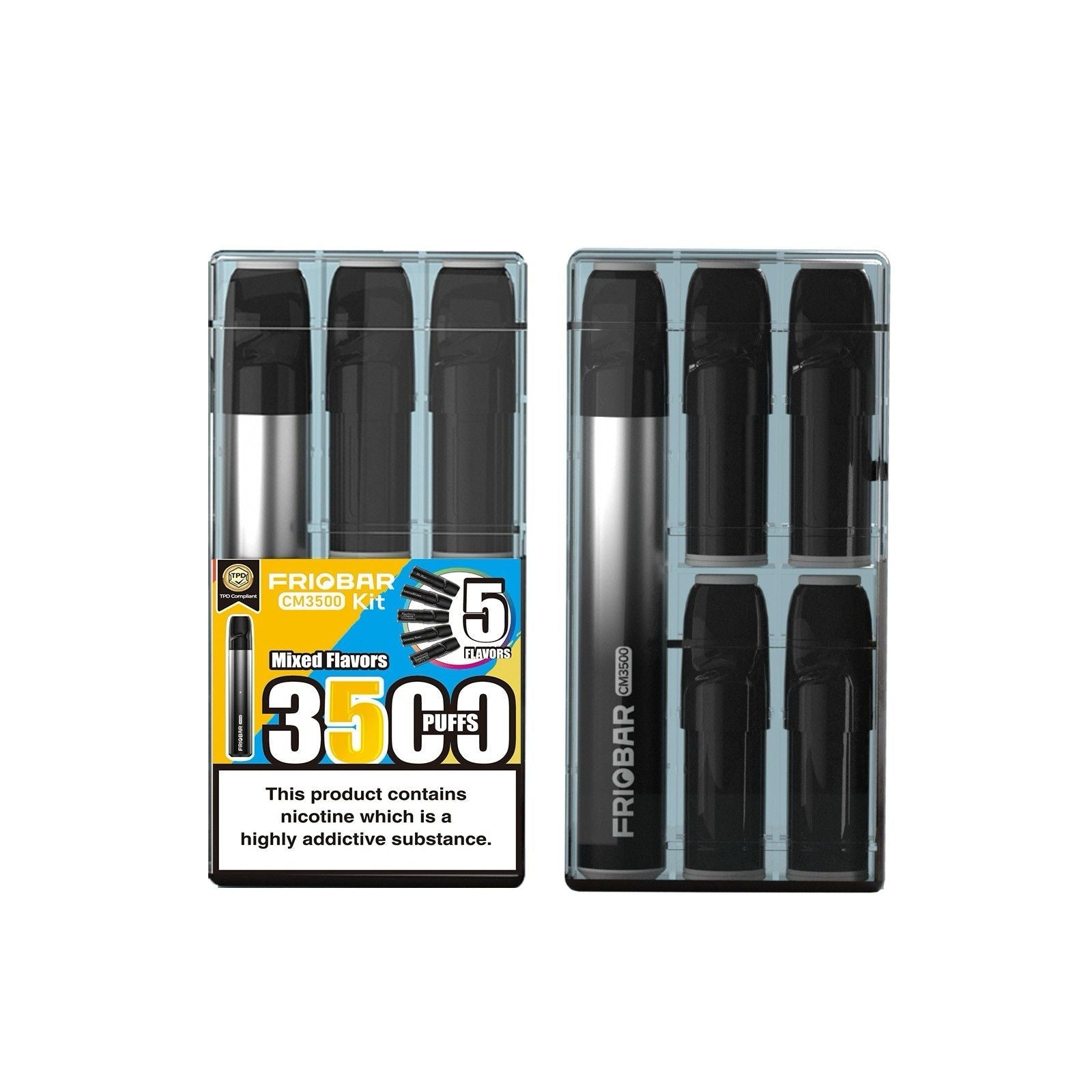 buy Freemax Friobar CM3500 Puffs Pod Sytem Kit at Wolfvapes.co.uk