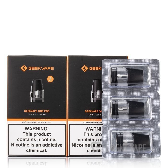 buy GeekVape Aegis One Pods 2ML - Pack of 3 at Wolfvapes.co.uk
