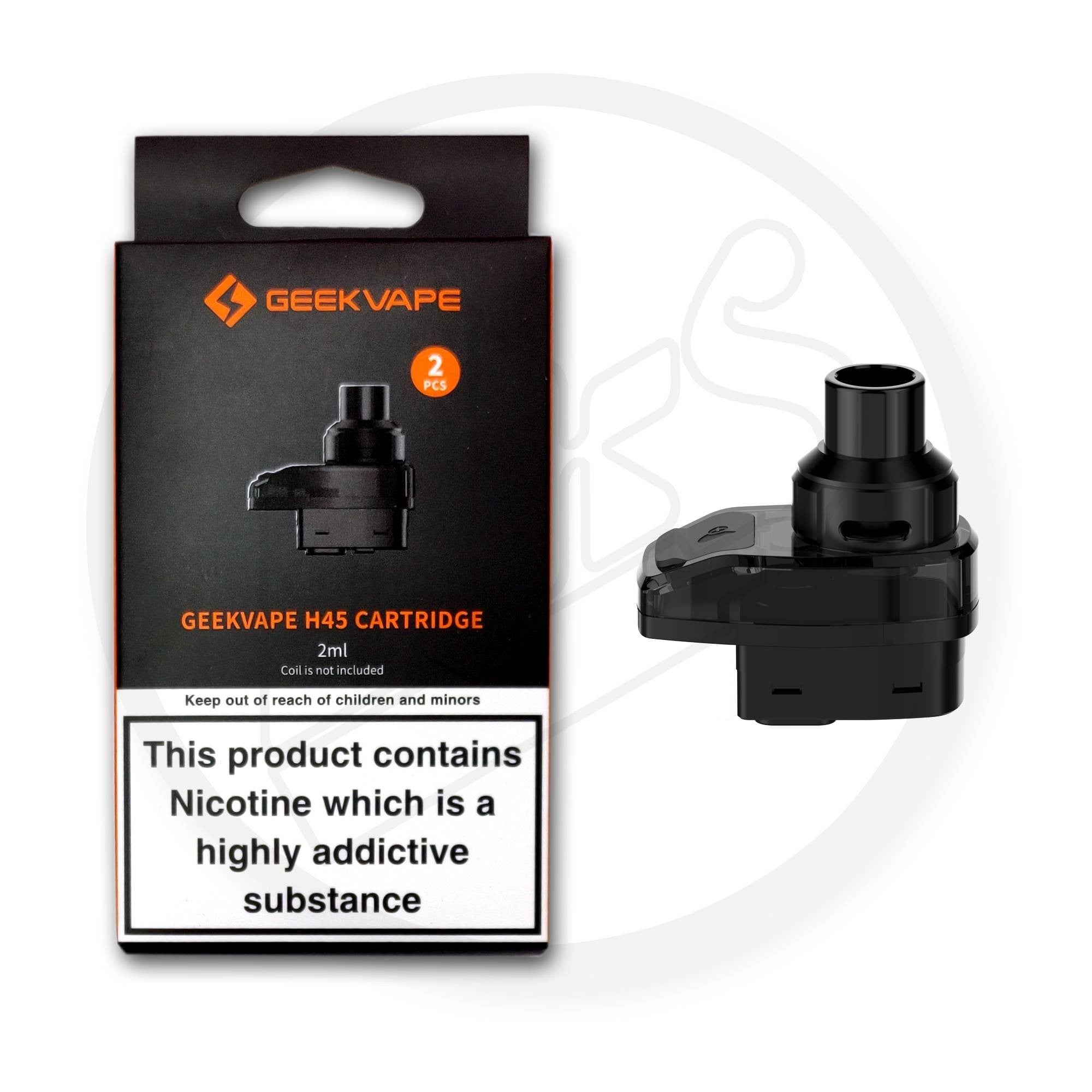 buy GeekVape H45 Pods 2ML - Pack of 2 at Wolfvapes.co.uk