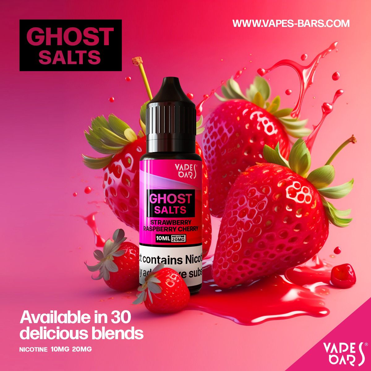buy GHOST 3500 Nic Salts 10ml - Box of 10 at Wolfvapes.co.uk