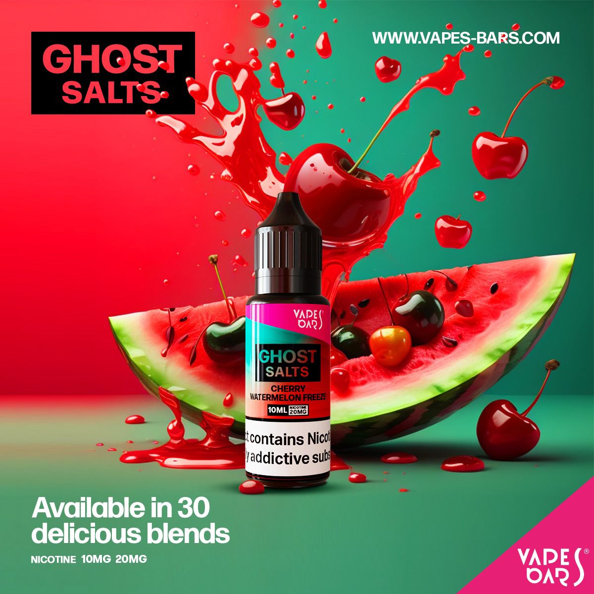 buy GHOST 3500 Nic Salts 10ml - Box of 10 at Wolfvapes.co.uk