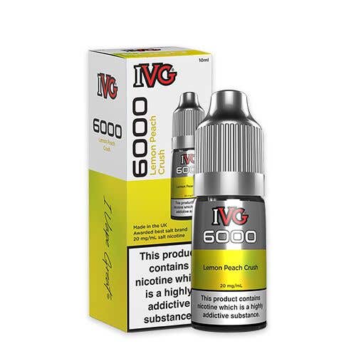 buy IVG 6000 Nic Salt 10ml Bottle Box of 10 at Wolfvapes.co.uk
