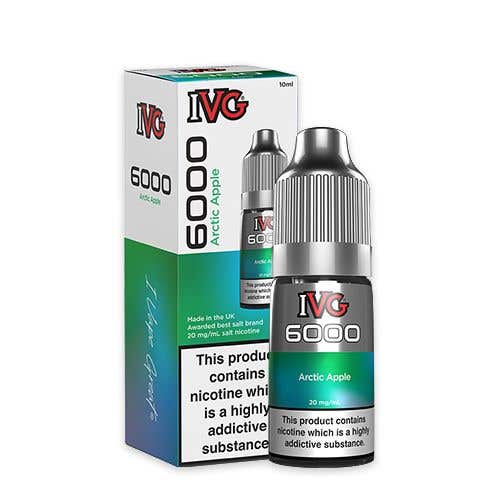 buy IVG 6000 Nic Salt 10ml Bottle Box of 10 at Wolfvapes.co.uk