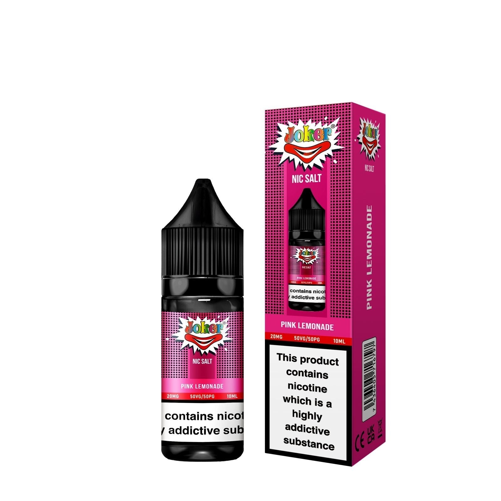 buy Joker Nic Salt 10ml E - liquids - Box of 10 at Wolfvapes.co.uk