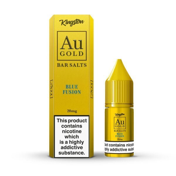 buy Kingston Au Gold Bar Salts 10ml E - liquids - Box of 10 at Wolfvapes.co.uk