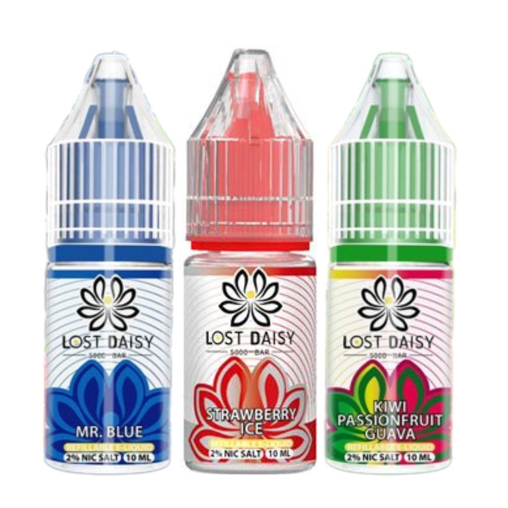 buy Lost Daisy 5000 Bar Salt 10ml - Box of 10 at Wolfvapes.co.uk