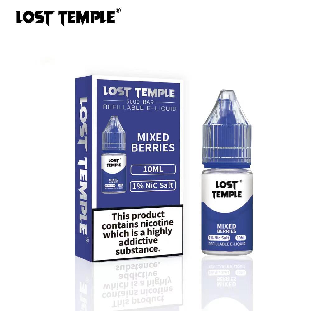 buy Lost Temple Nic Salts 10ml - Box of 10 at Wolfvapes.co.uk