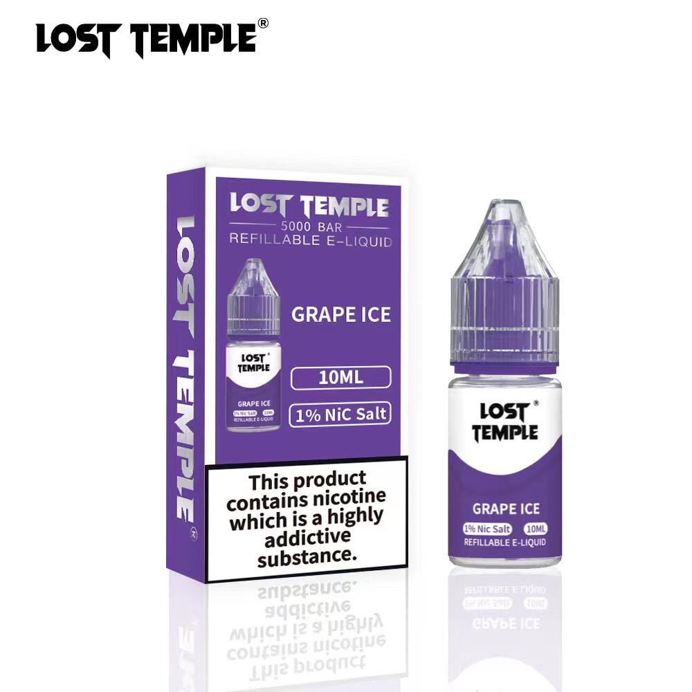 buy Lost Temple Nic Salts 10ml - Box of 10 at Wolfvapes.co.uk
