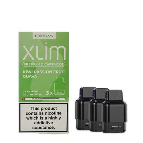 buy Oxva Xlim Prefilled E - liquid Pods Cartridges - Pack of 3 at Wolfvapes.co.uk