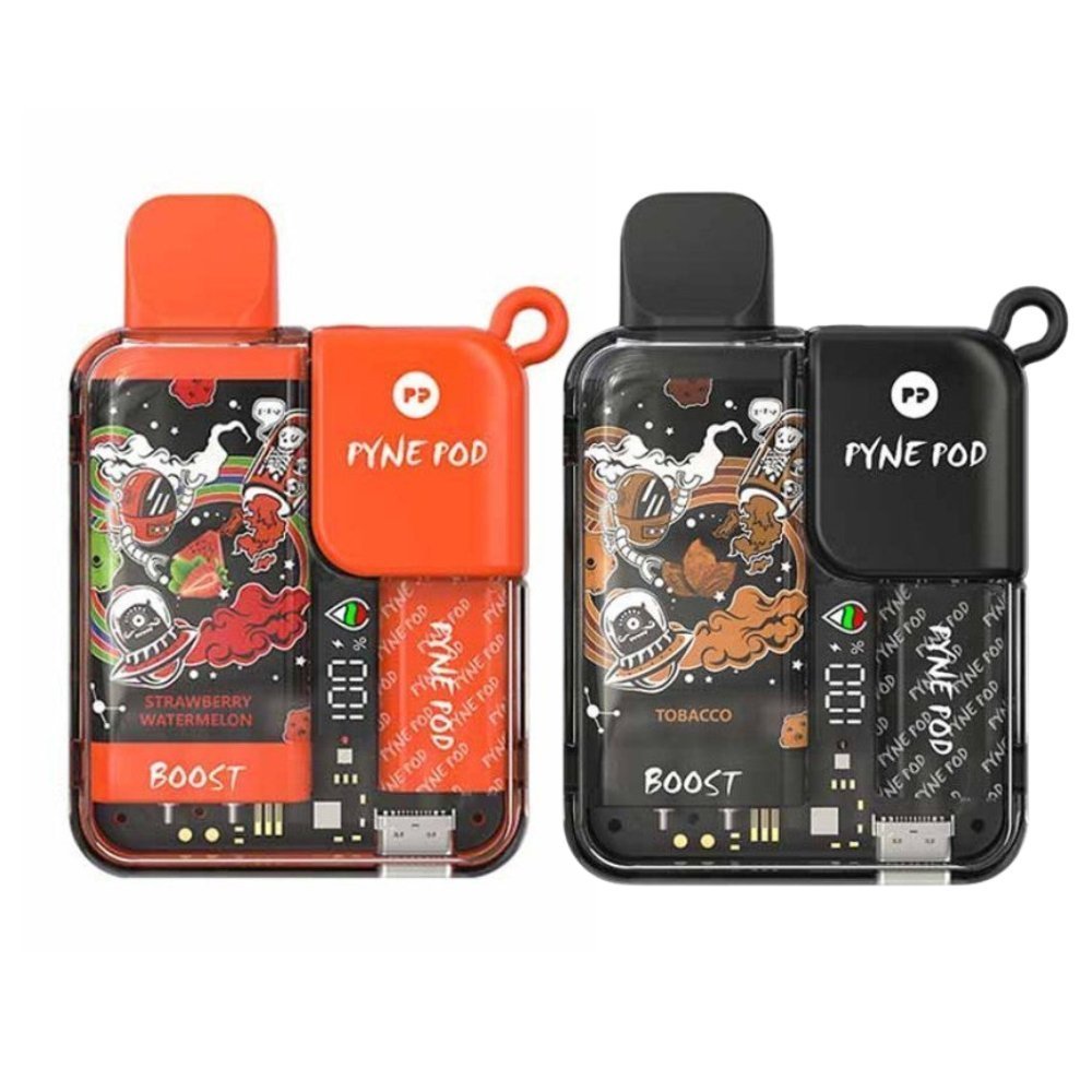 buy Pyne Pod Boost 8500 Puffs Prefilled Vape Pod Kit at Wolfvapes.co.uk