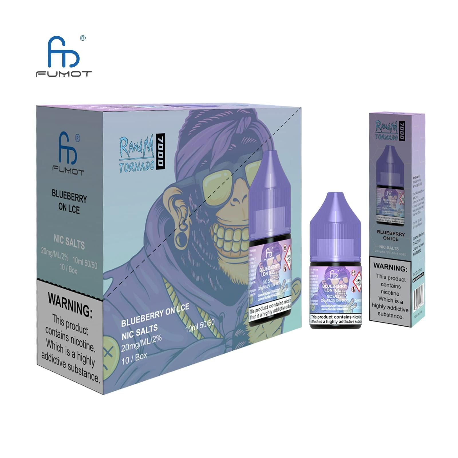 buy R and M 7000 Nic Salt 10ml - Box of 10 at Wolfvapes.co.uk