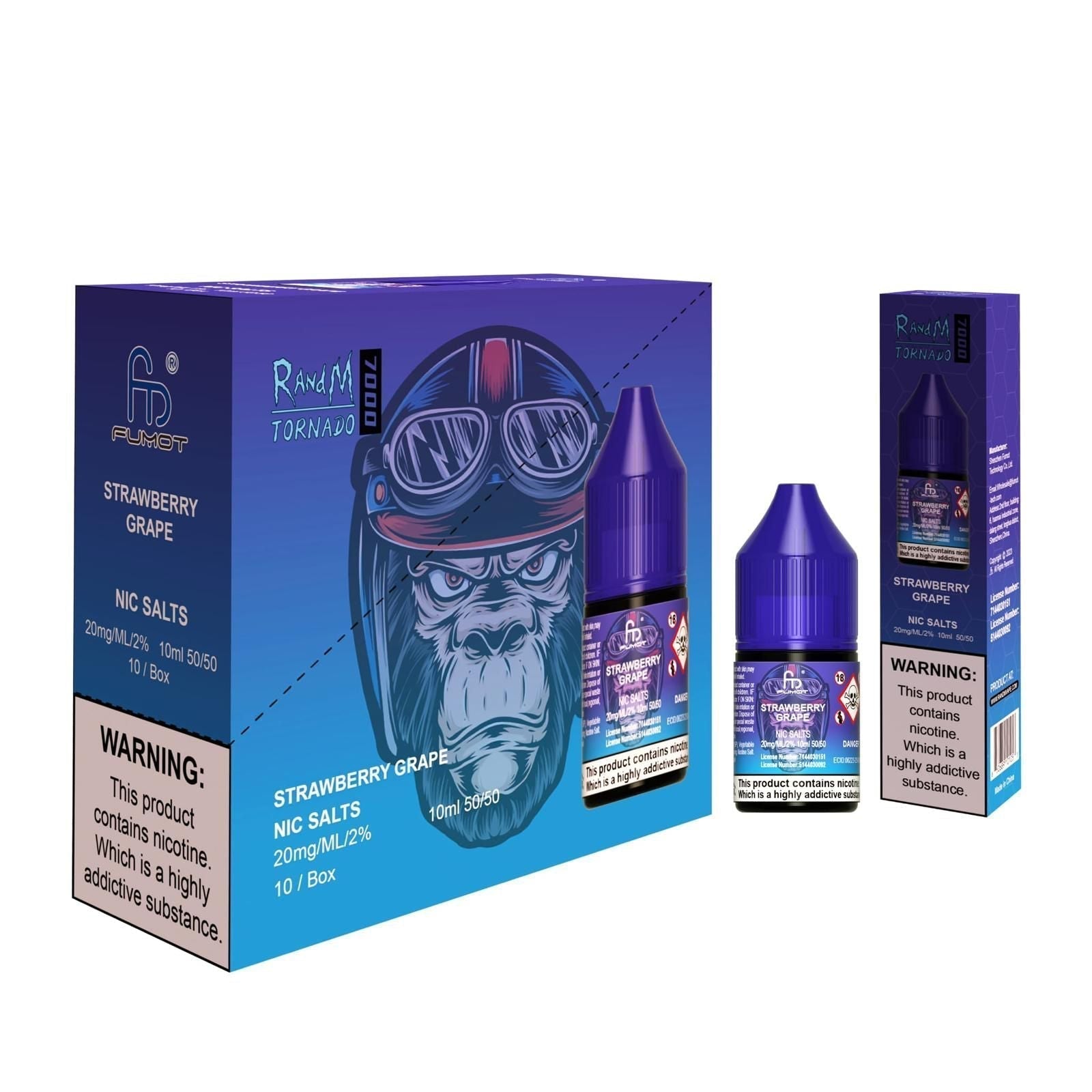 buy R and M 7000 Nic Salt 10ml - Box of 10 at Wolfvapes.co.uk