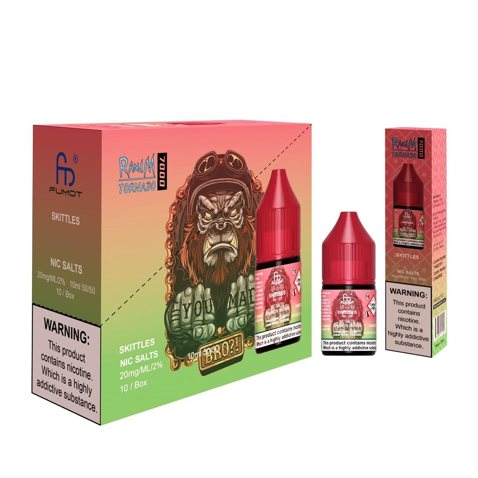 buy R and M 7000 Nic Salt 10ml - Box of 10 at Wolfvapes.co.uk