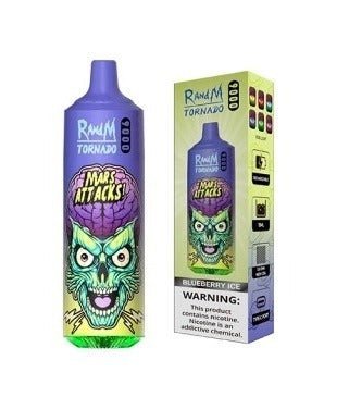 buy R and M Tornado 9000 Prefilled Vape Kit at Wolfvapes.co.uk
