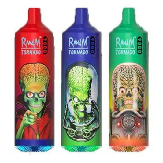 buy R and M Tornado 9000 Prefilled Vape Kit at Wolfvapes.co.uk