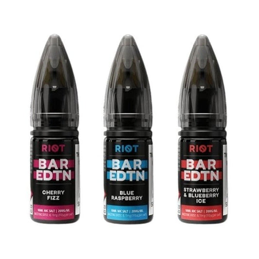 buy Riot Squad Bar Edition E - liquids Nic Salt 10ml - Box of 10 at Wolfvapes.co.uk