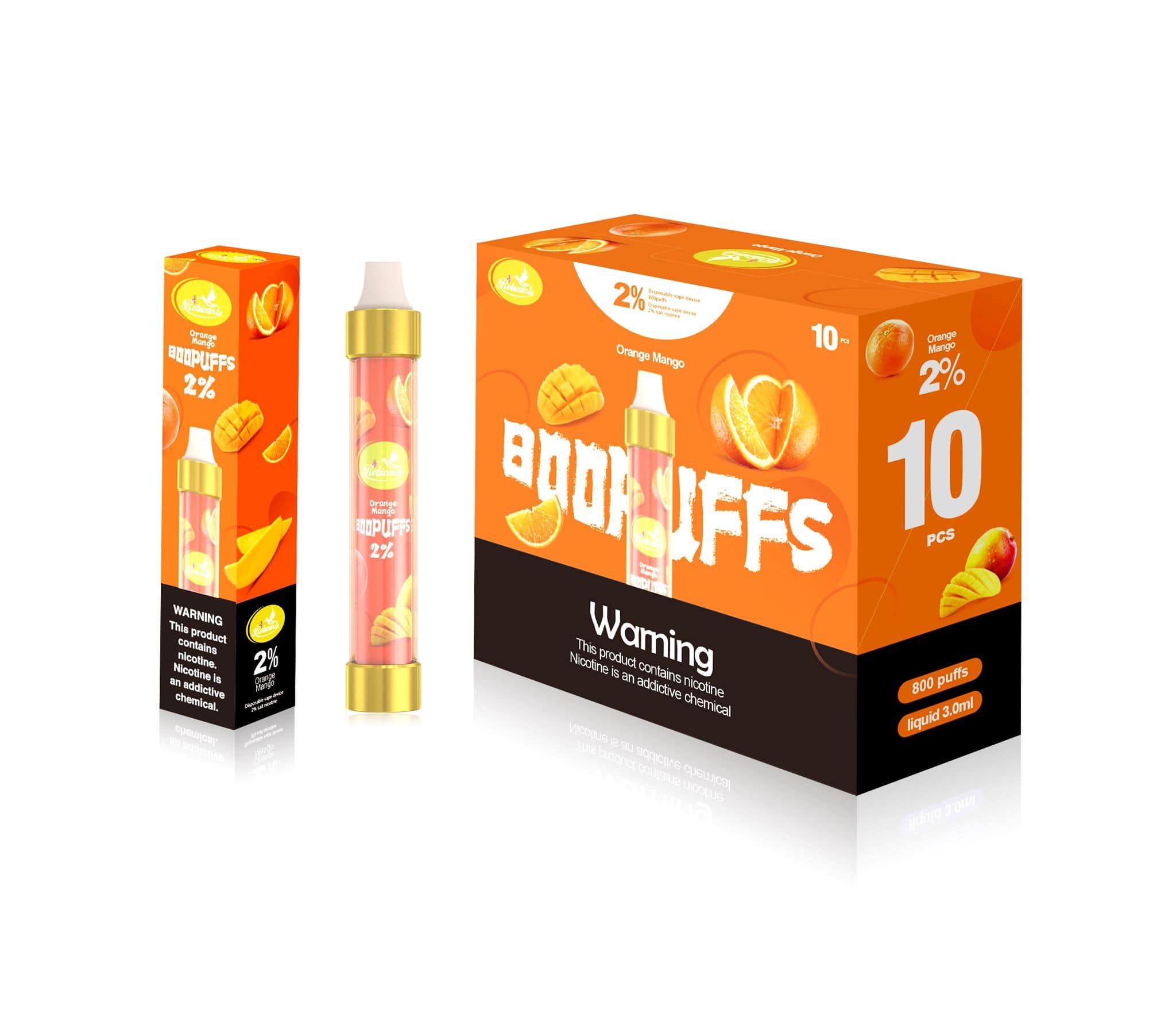 buy Rubicante Boopuffs 800 Puffs Disposable Vape Pod at Wolfvapes.co.uk