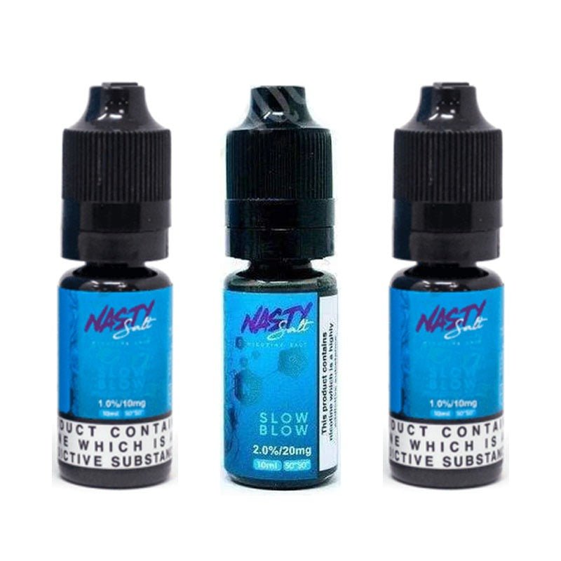 buy Slow Blow Nic Salt E - liquid by Nasty Salts | 10ml | Wolfvapes at Wolfvapes.co.uk