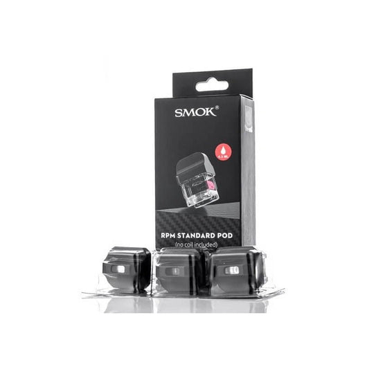 buy Smok RPM Standard Empty Pod 4.5ML - Pack of 3 at Wolfvapes.co.uk