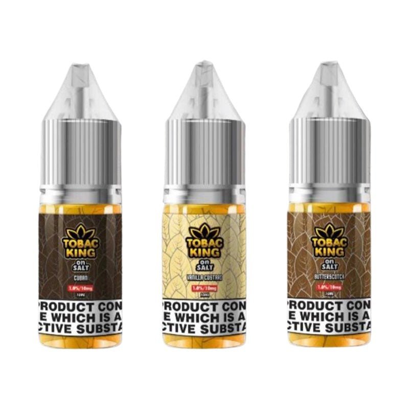 buy Tobac King 10ML Nic Salt at Wolfvapes.co.uk