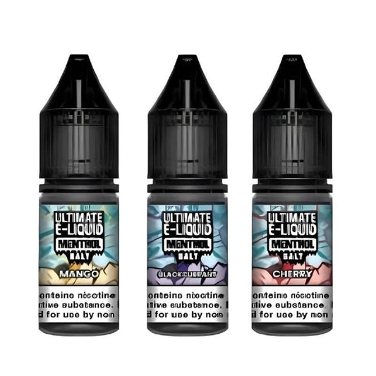 buy Ultimate E - Liquid Menthol 10ML Nic Salt at Wolfvapes.co.uk