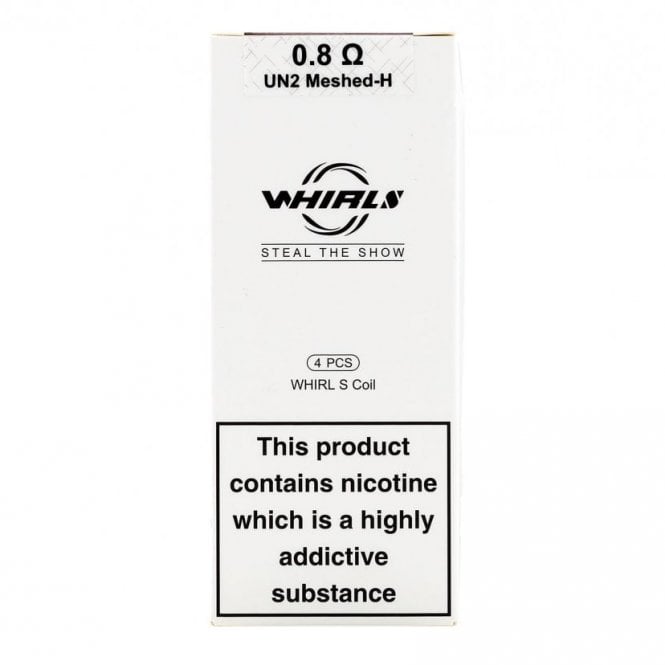 buy Uwell - Whirl S Un2 Meshed - 0.8ohm - Coils - 4pack at Wolfvapes.co.uk
