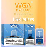 buy WGA Crystal Pro Max Extra 15000 Prefilled Vape Kit at Wolfvapes.co.uk